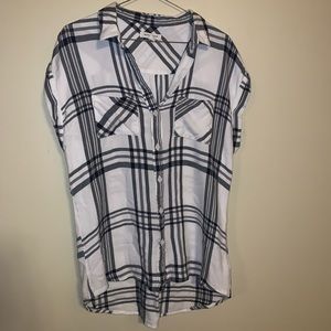 Plaid Flannel Tee